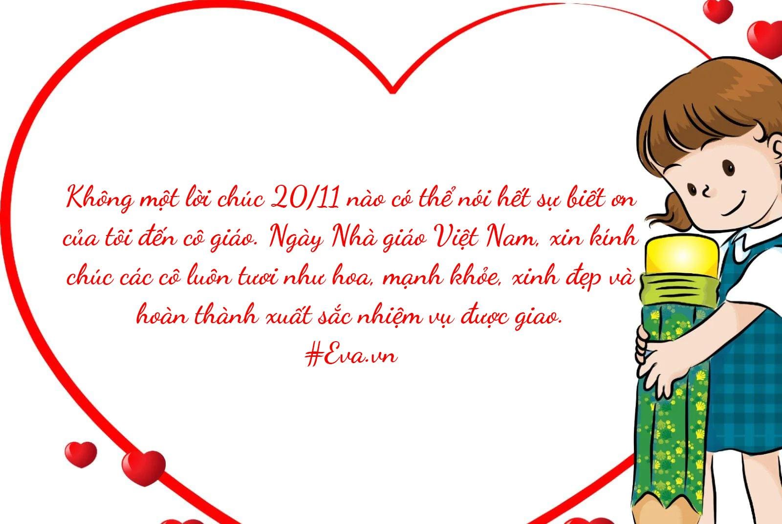 lời chúc 20/11 ngắn gọn dễ nhớ